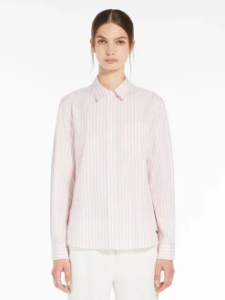 Camicia in Popeline di Cotone / Donna Camicie
