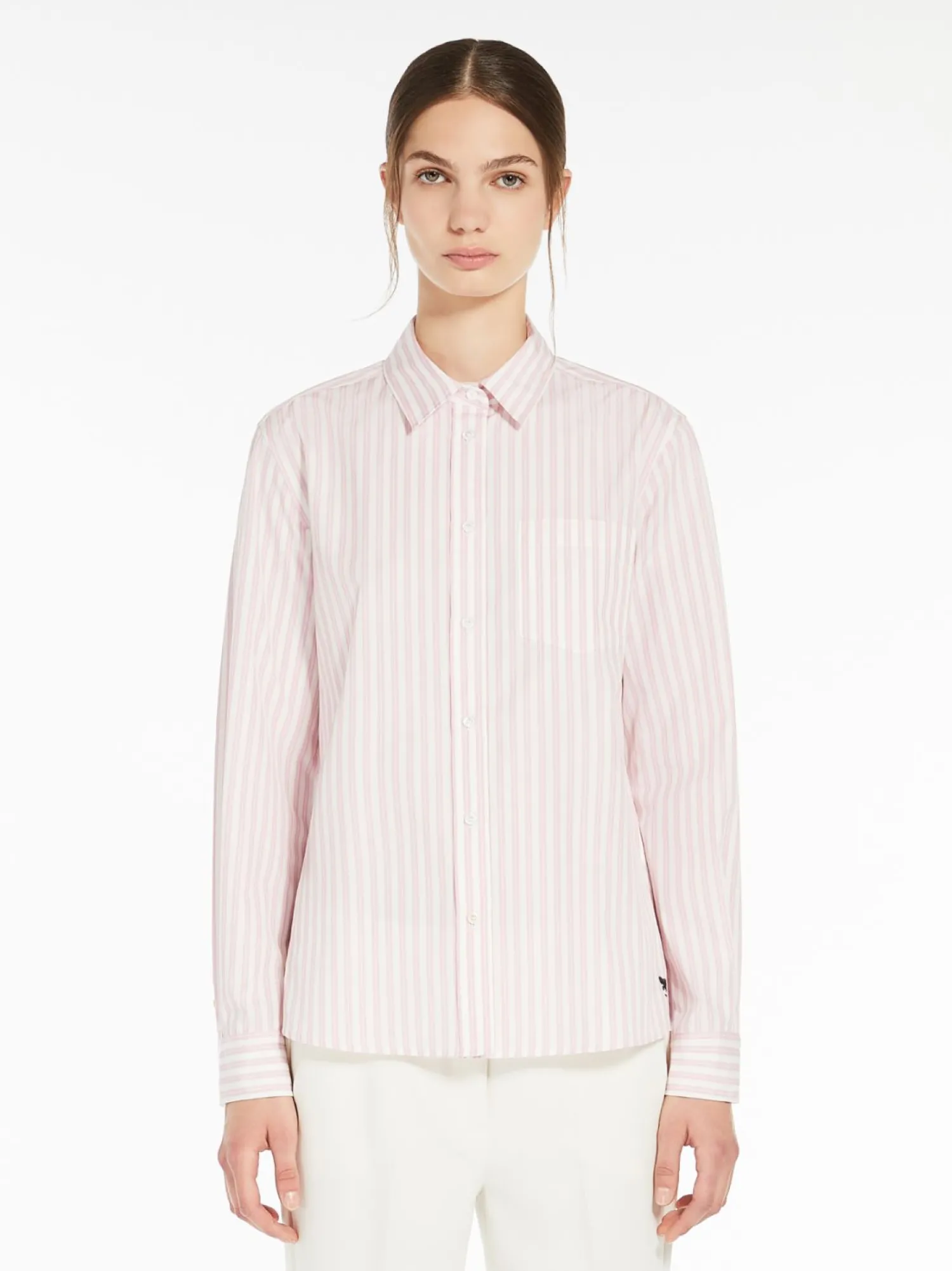 Camicia in Popeline di Cotone / Donna Camicie