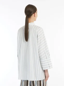 Outlet Camicia in Popeline di Cotone / Donna Camicie