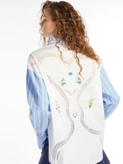 New Camicia in Popeline di Cotone / Donna Camicie