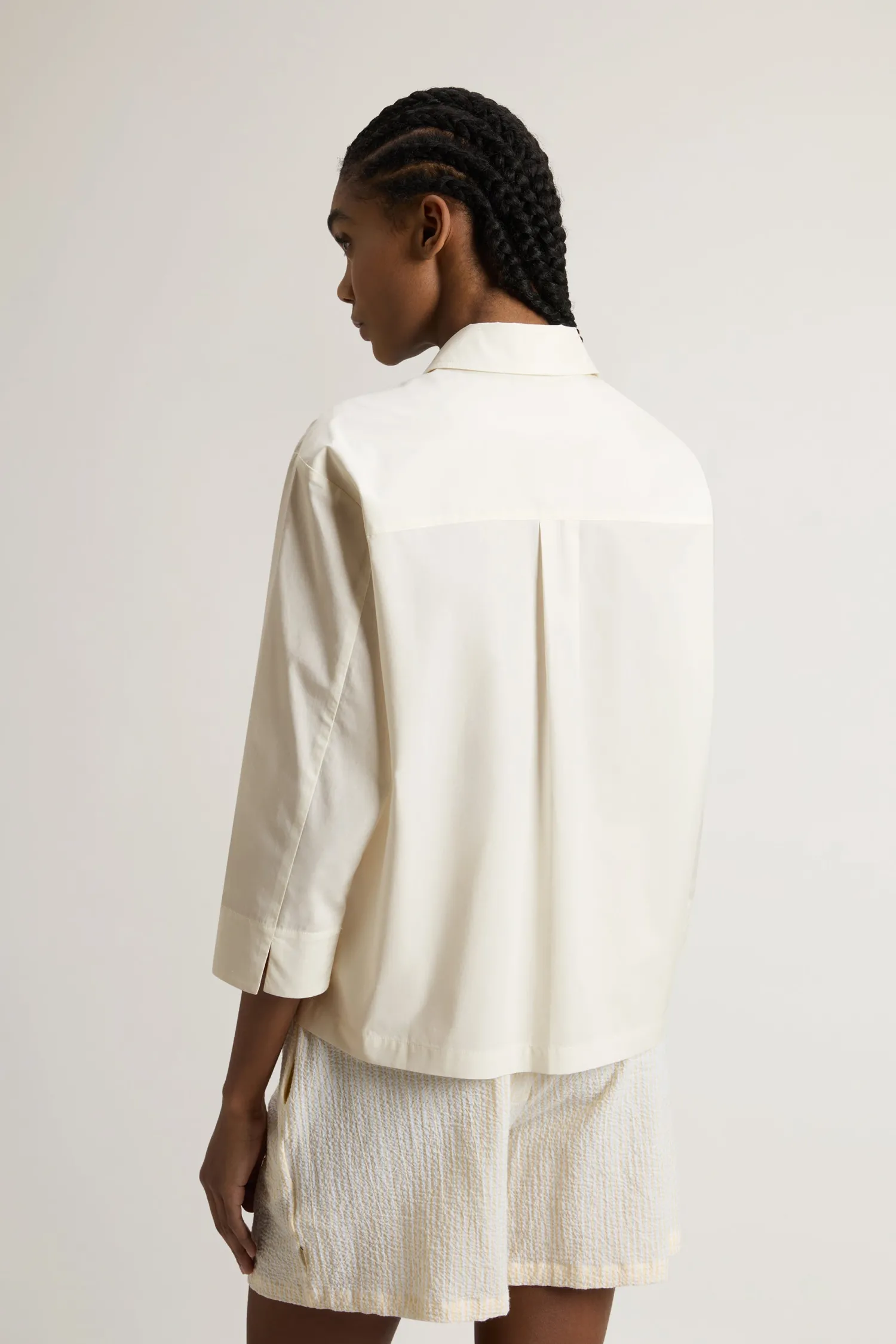 Discount Camicia in Popeline di Cotone / Donna Camicie