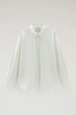 Clearance Camicia in Popeline di Puro Cotone / Donna Camicie