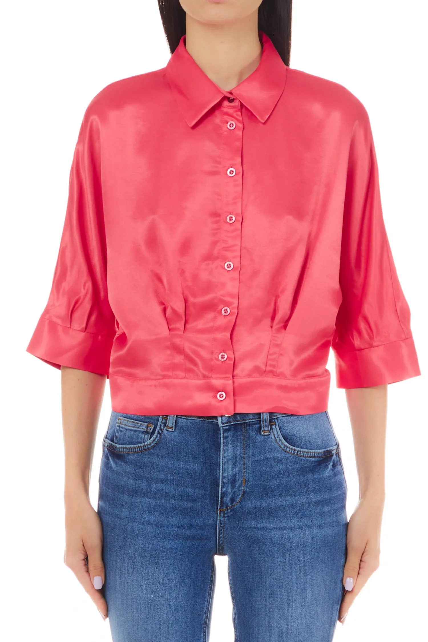 Discount Camicia in Raso di Viscosa / Donna Camicie