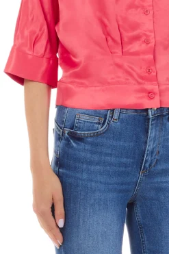 Discount Camicia in Raso di Viscosa / Donna Camicie