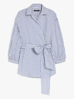 Sale Camicia in Tela di Cotone e Seta / Donna Camicie
