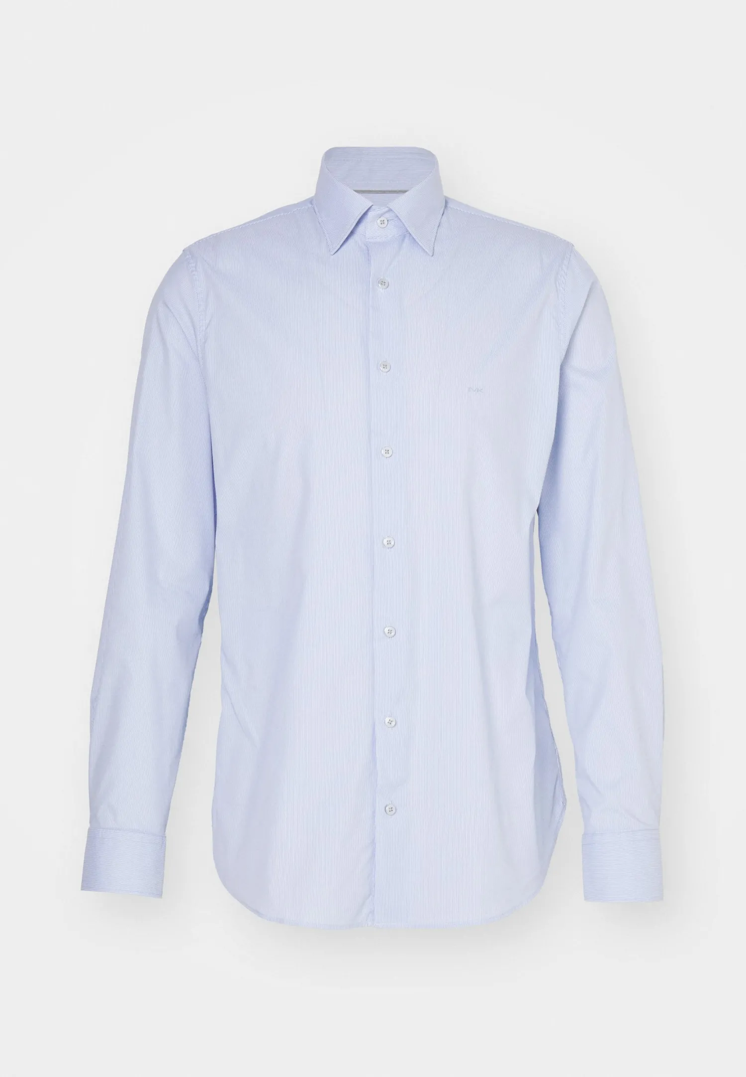 Hot Camicia in Tessuto Tecnico con Fantasia a Righe / Celeste Uomo Camicie
