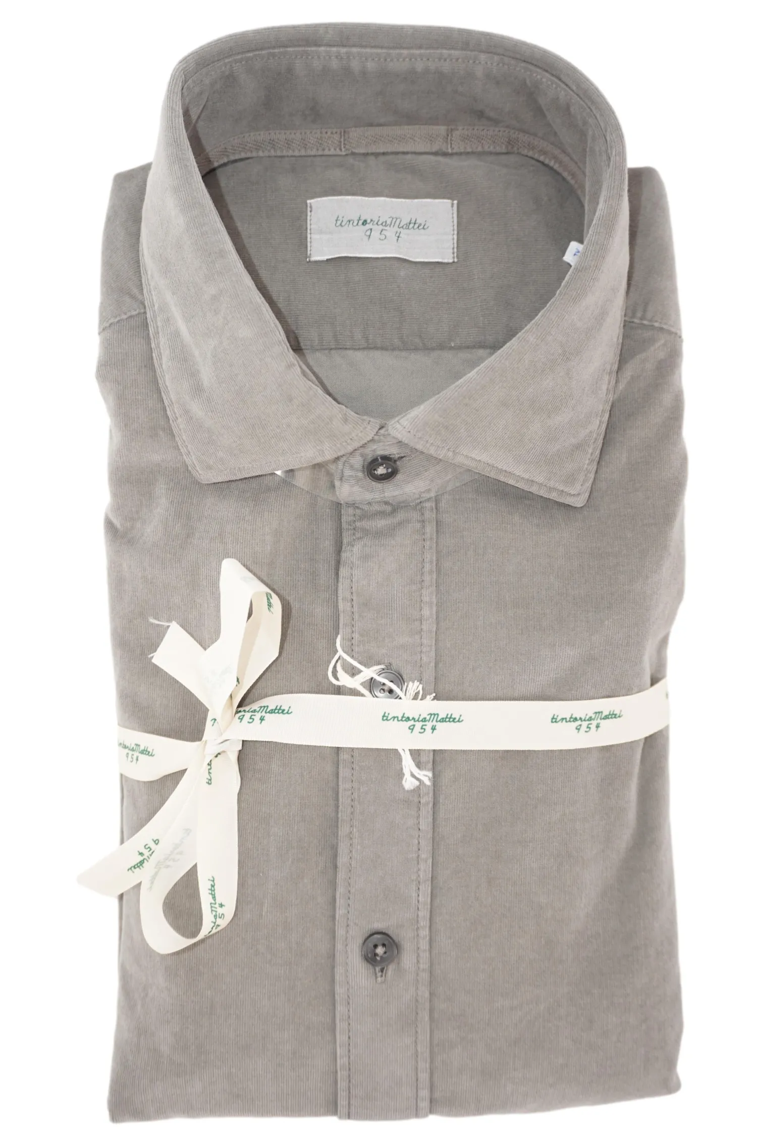 Online Camicia in Velluto Millerighe / Uomo Camicie