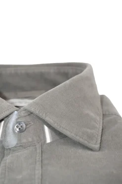 Online Camicia in Velluto Millerighe / Uomo Camicie
