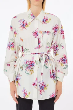 Outlet Camicia Lunga con Fantasia / Donna Camicie