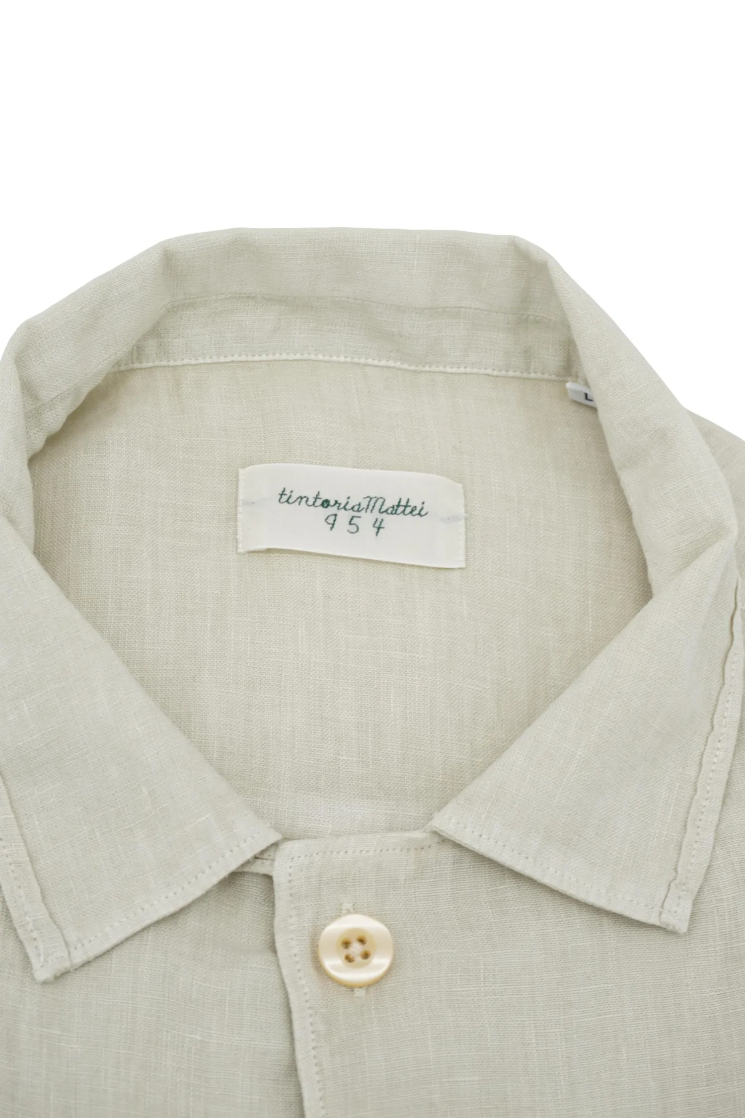 Online Camicia Maniche Lunghe in Lino / Uomo Camicie