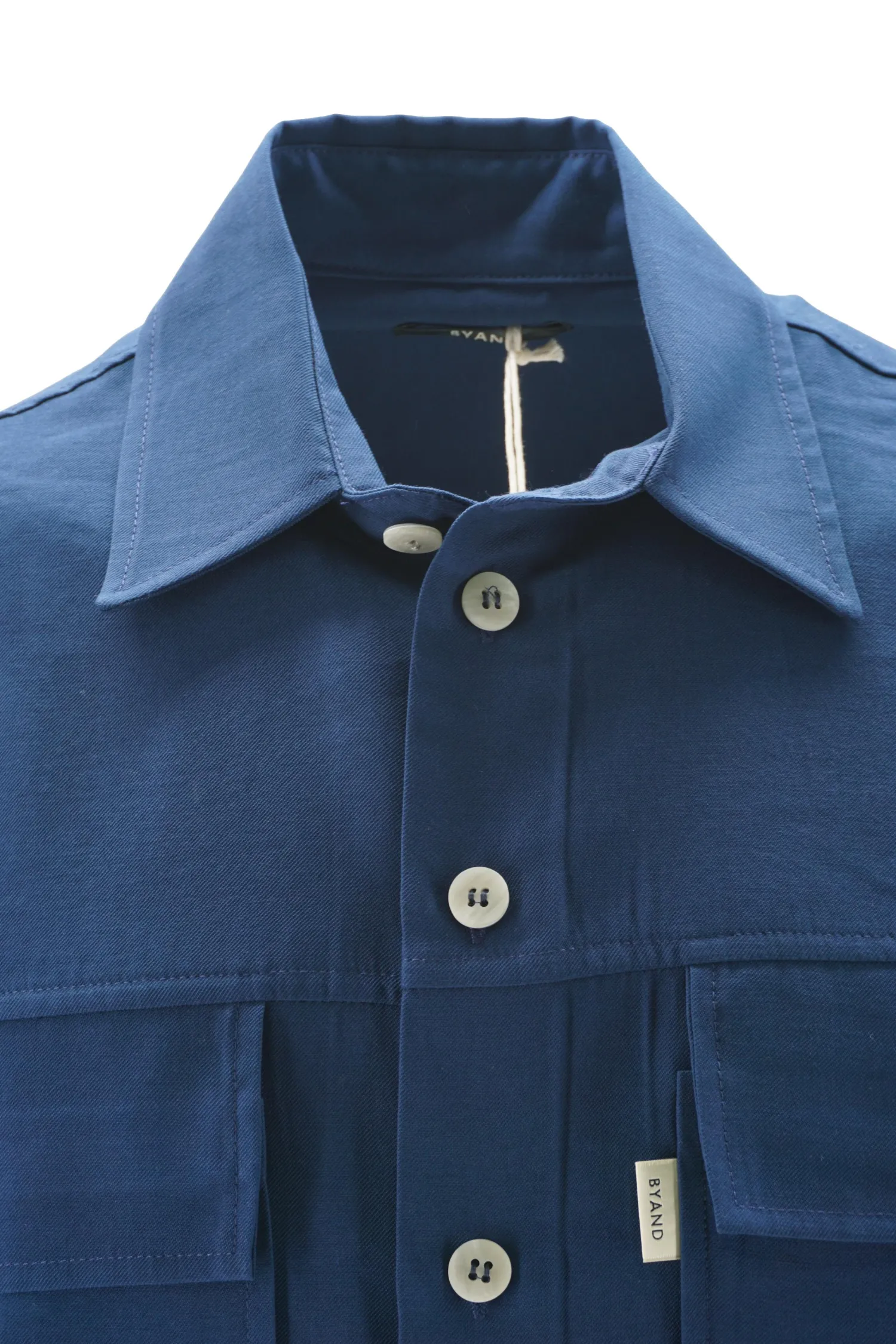 Discount Camicia Overshirt in Effetto Lino / Uomo Camicie