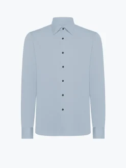 Camicia Oxford Jacquard / Uomo Camicie