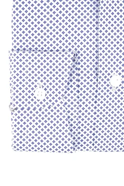 Online Camicia Regular Fit con Fantasia / Celeste Uomo Camicie
