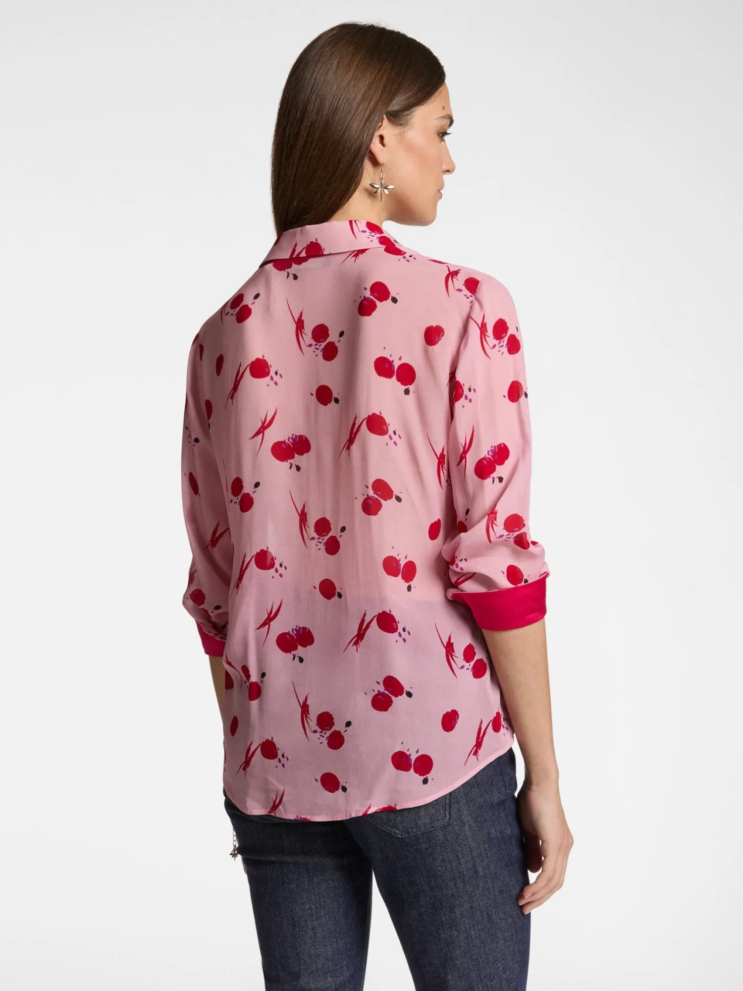 Camicia Stampata in Georgette / Donna Camicie