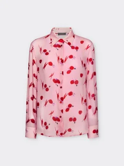 Camicia Stampata in Georgette / Donna Camicie