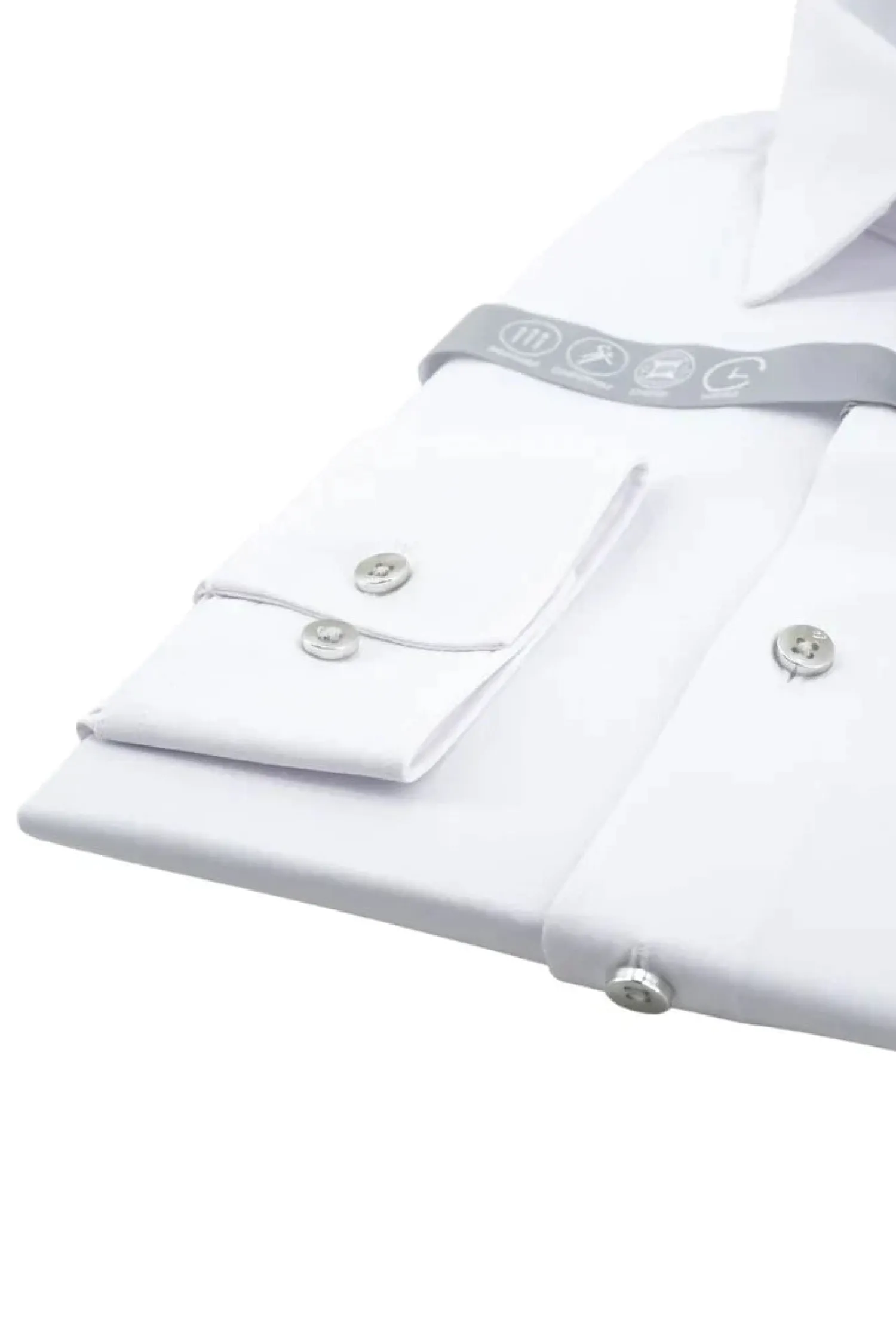Best Camicia Stretch Slim Fit in Tessuto Tecnico / Uomo Camicie