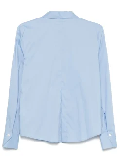 Camicia Tinta Unita con Spacco sul Retro / Donna Camicie