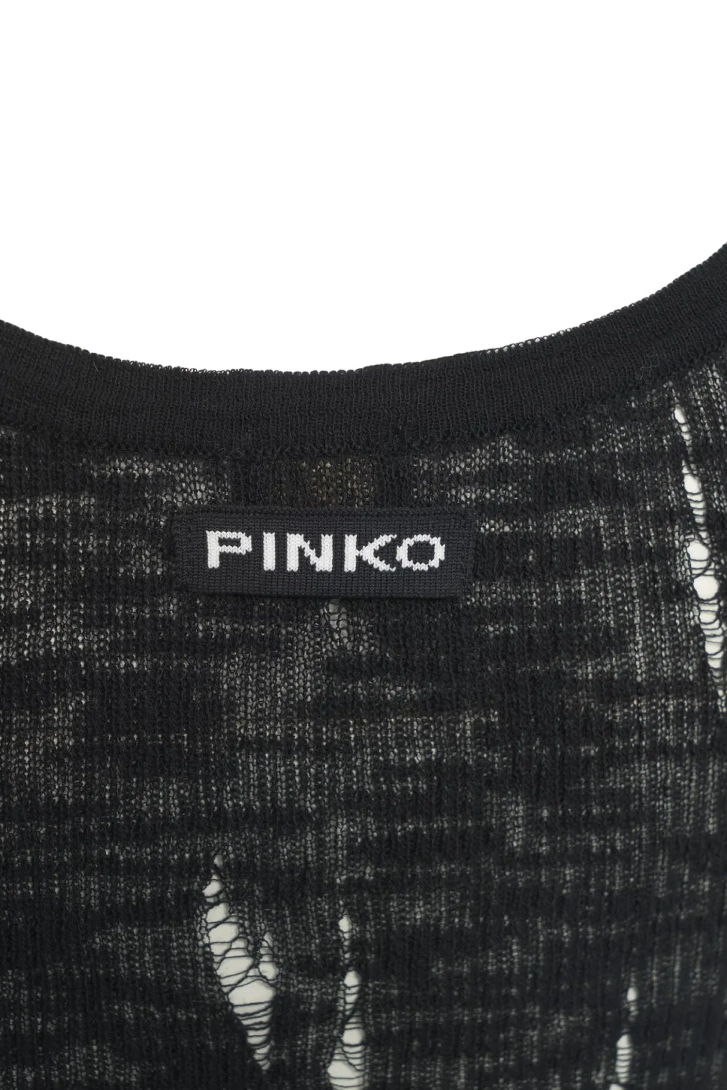 New Canotta Leggera a Costine con Strappi / Donna Top