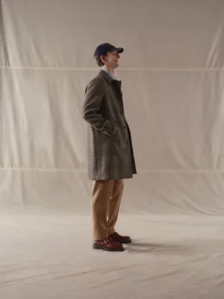 Cappotto con Fantasia Check / Uomo Cappotti
