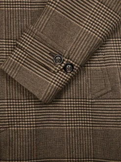 Cappotto con Fantasia Check / Uomo Cappotti