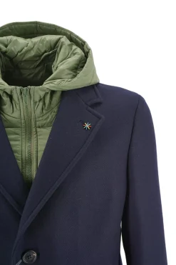 Online Cappotto con Pettorina / Uomo Cappotti