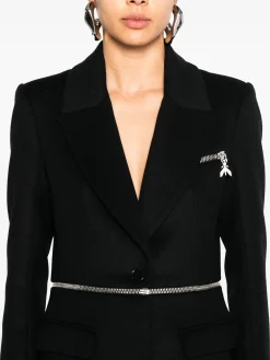Hot Cappotto con Zip in Vita / Donna Cappotti