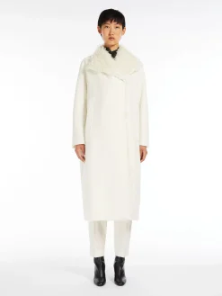 Hot Cappotto in Lana / Bianco Donna Cappotti
