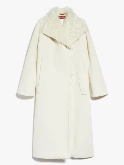 Hot Cappotto in Lana / Bianco Donna Cappotti