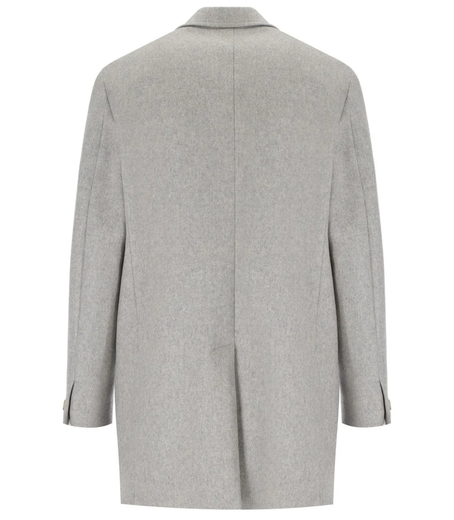 Outlet Cappotto Monopetto in Misto Lana / Uomo Cappotti