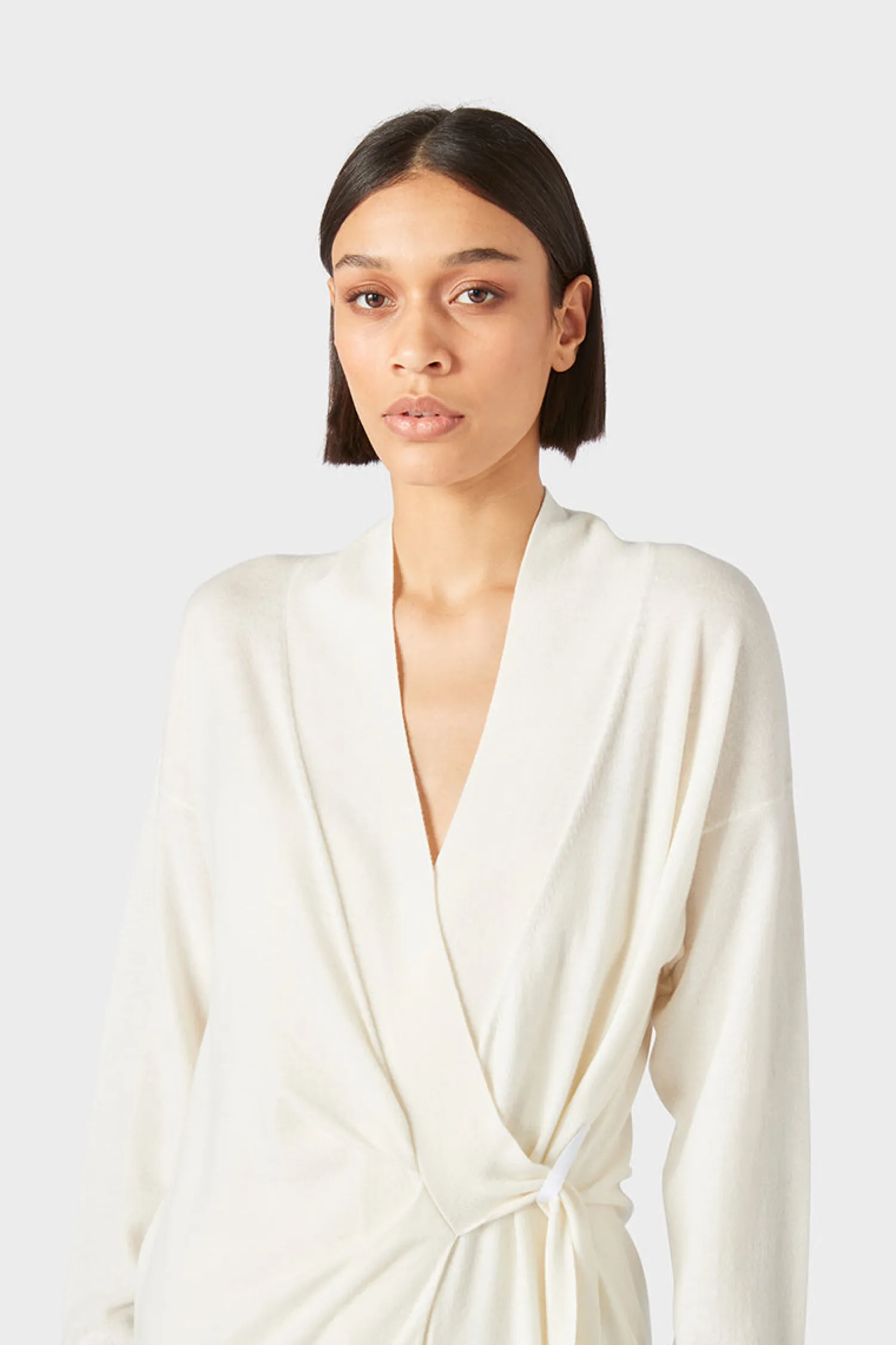 Discount Cardigan con Chiusura Laterale / Donna Maglieria