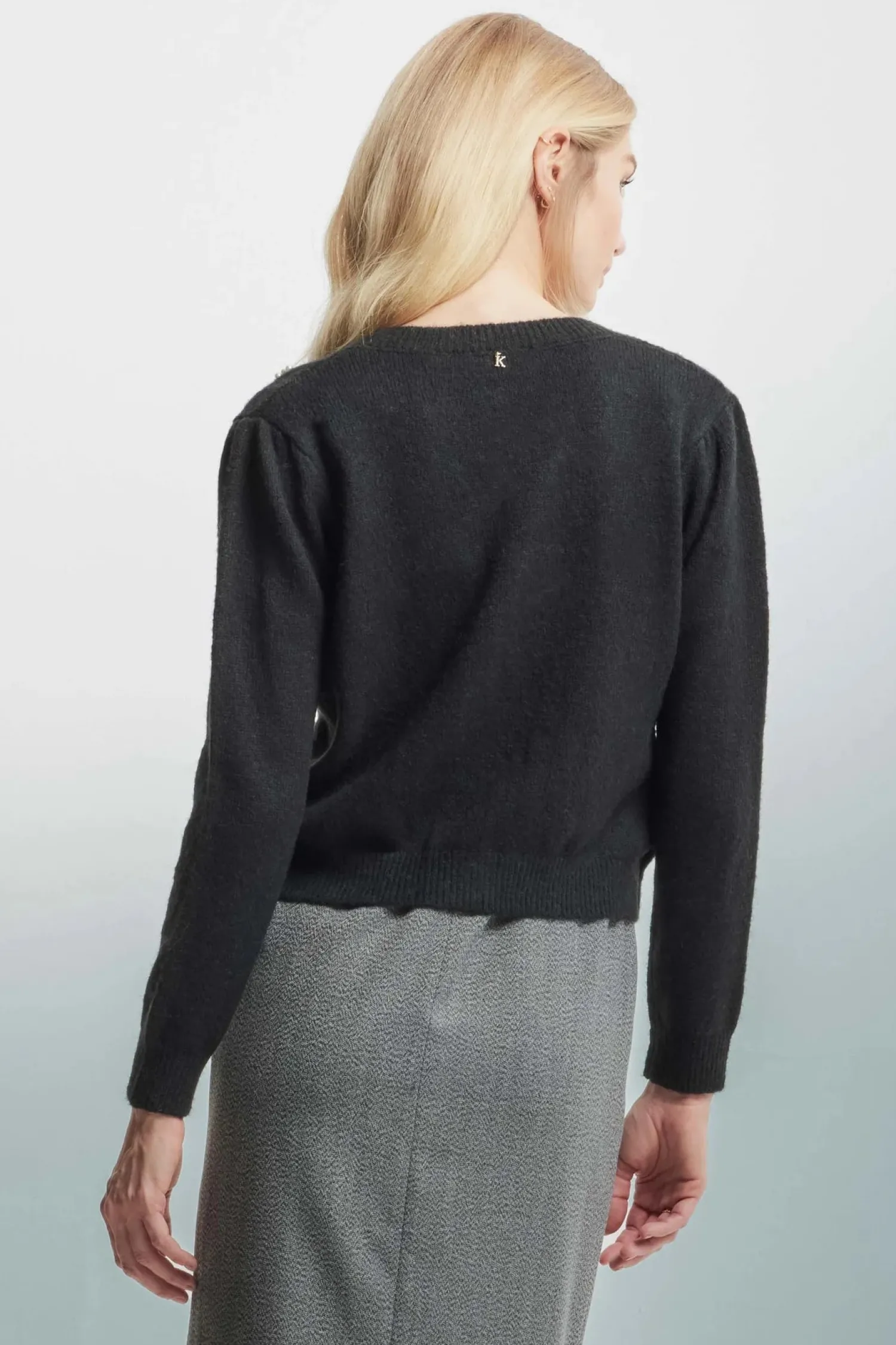 Cardigan con Decorazioni / Donna Maglieria