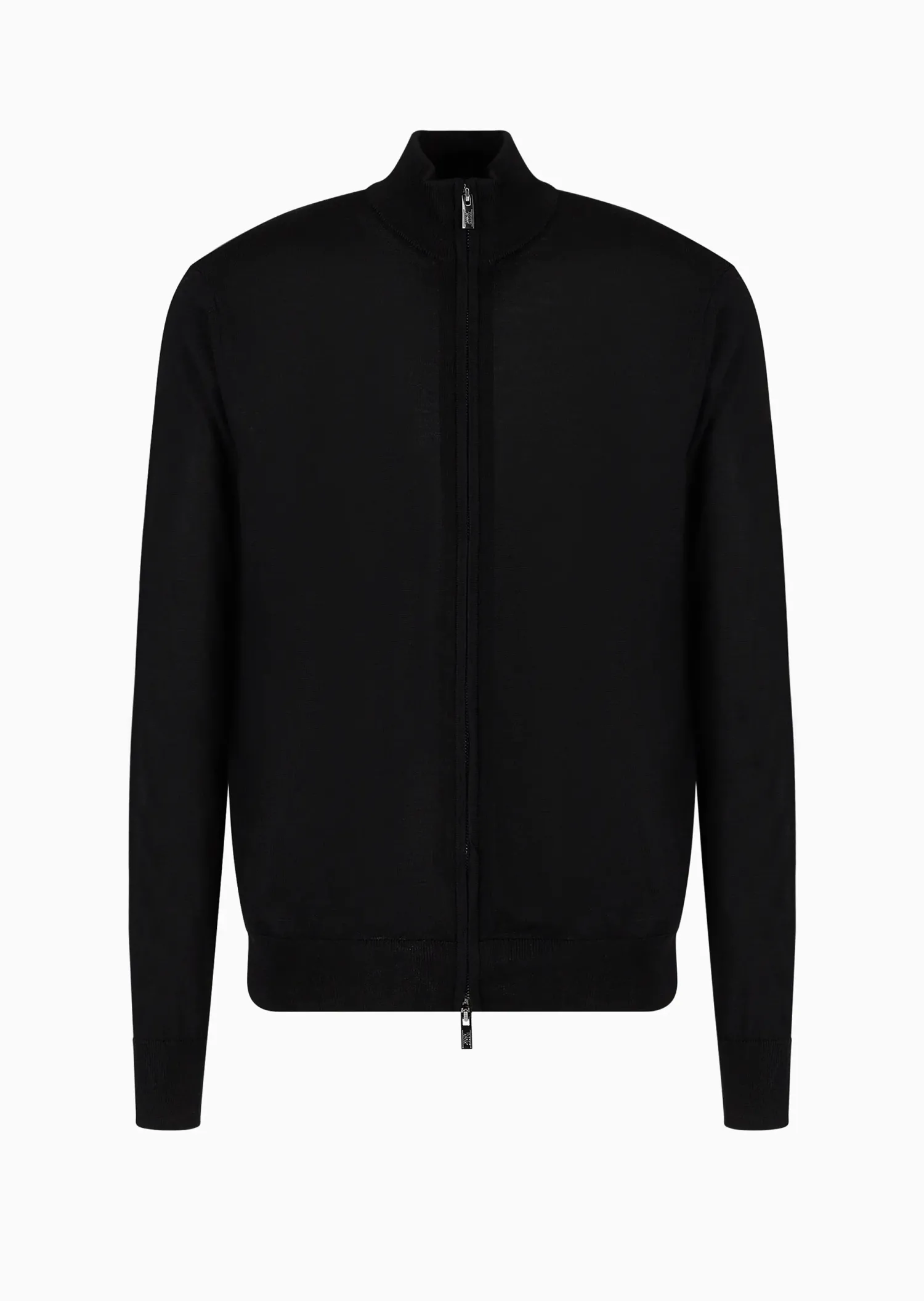 Outlet Cardigan Full Zip in Lana Vergine / Uomo Maglieria