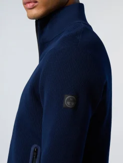 Best Cardigan in Maglia Tecnica con Zip / Uomo Maglieria