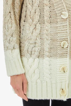 New Cardigan in Misto Lana / Donna Maglieria