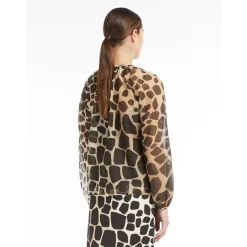 Clearance Casacca in Mussola di Cotone / Donna Bluse