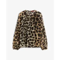 Clearance Casacca in Mussola di Cotone / Donna Bluse