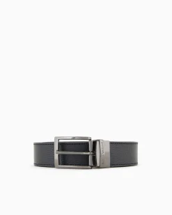 Discount Cintura Reversibile in Pelle / Uomo Cinture