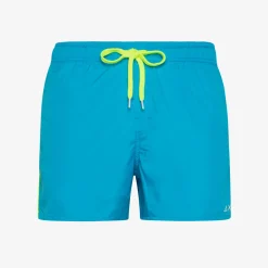Costume con Logo a Contrasto / Uomo Costumi Da Bagno