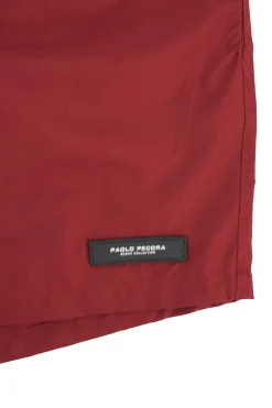 New Costume con Logo Applicato / Uomo Costumi Da Bagno