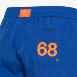 Online Costume con Logo Frontale Fluo / Uomo Costumi Da Bagno