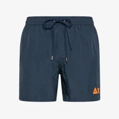 Hot Costume con Logo Frontale Fluo / Uomo Costumi Da Bagno