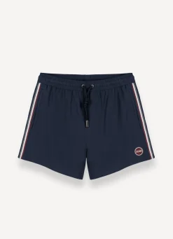 Outlet Costume con Nastro Tricolore / Uomo Costumi Da Bagno