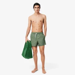 Online Costume da Bagno con Logo Stampato / Uomo Costumi Da Bagno