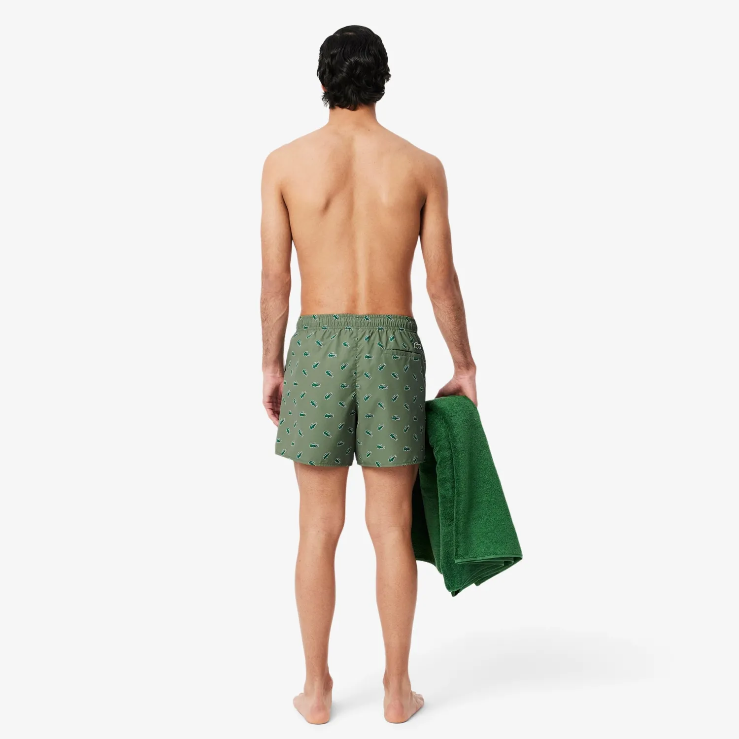 Online Costume da Bagno con Logo Stampato / Uomo Costumi Da Bagno