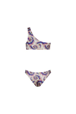 Costume da Bagno con Top Monospalla / Donna Costumi Da Bagno
