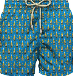 Costume da Bagno in Tessuto Leggero / Uomo Costumi Da Bagno