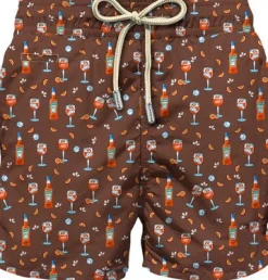 New Costume da Bagno in Tessuto Leggero / Uomo Costumi Da Bagno