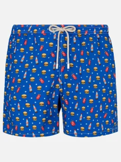 Sale Costume da Bagno in Tessuto Leggero / Uomo Costumi Da Bagno