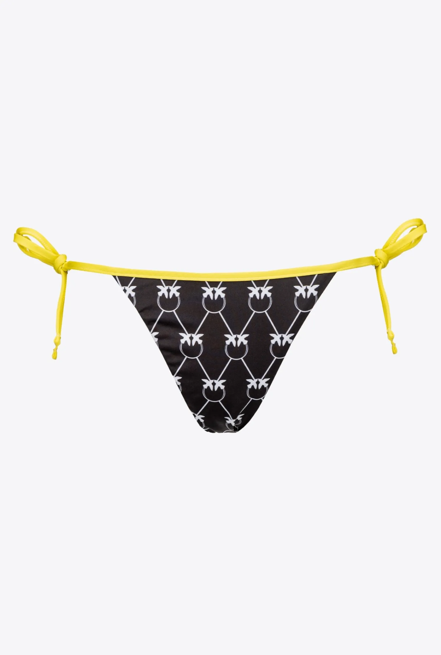Online Costume Slip con fantasia / Nero Donna Costumi Da Bagno