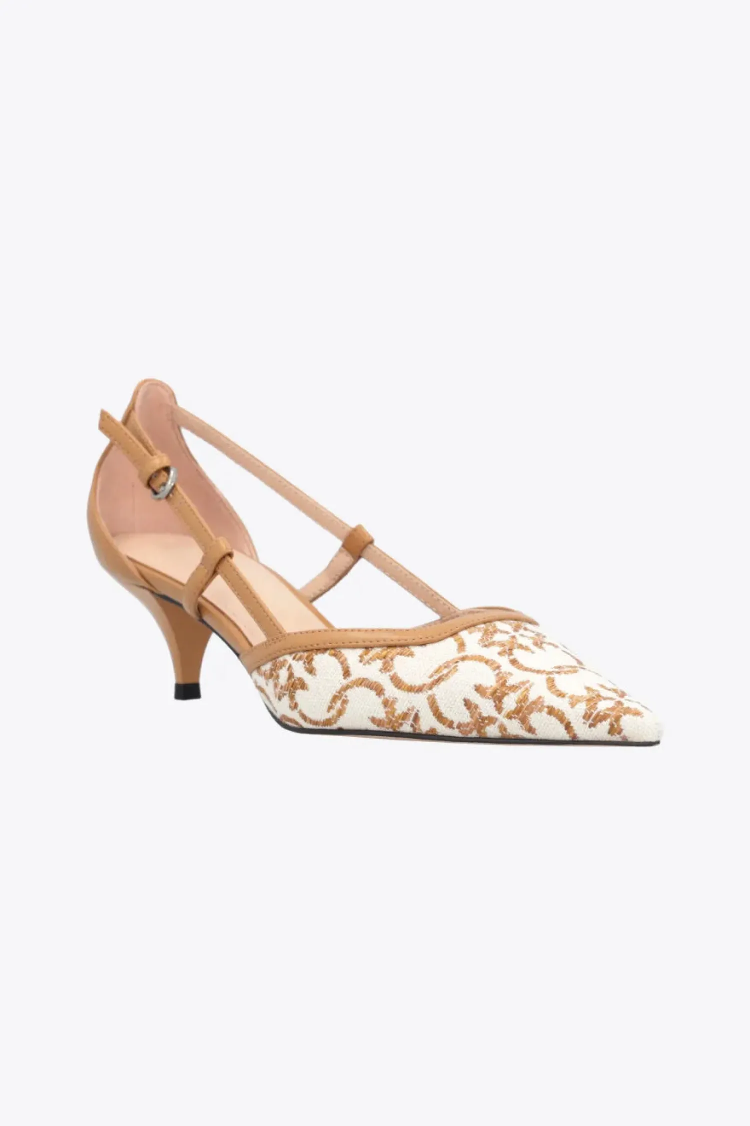 Clearance Decollete in Tessuto Jacquard / Donna Scarpe Con Tacco